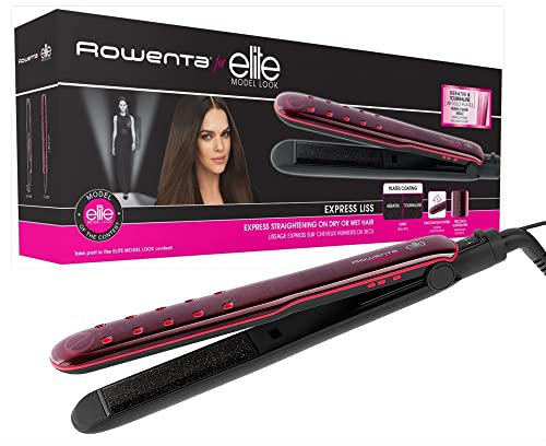 Rowenta sf4012 Haarglätter Trocken und Nass Express Liss