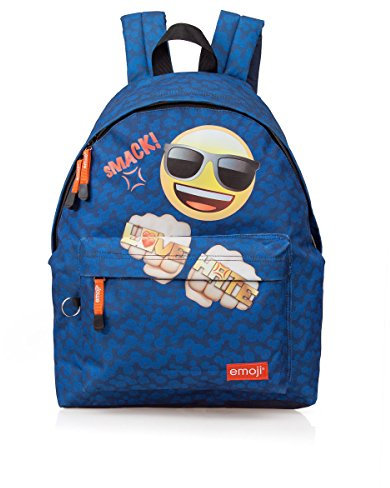 Emoji Rucksack American Modell Blau Love & Hate