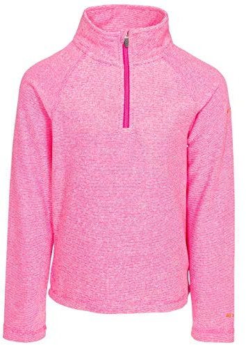 Trespass Girl's Meadows Warm Microfleece 140 Gsm, pink lady, 8-Jul UK