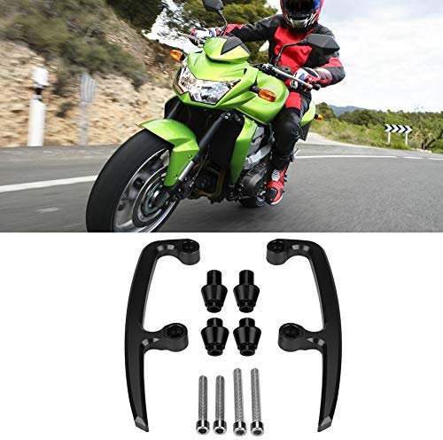 Z650 Motorrad Haltegriff hinten CNC Aluminium für Z650 17–18 (schwarz)