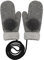 IPENNY Damen Fäustlinge mit Schnur Warm Lanyard-Handschuhe Winter Skihandschuhe Winddicht Fahrradhandschuhe rutschfest Fausthandschuhe Dicke Vollfinger Glove Outdoor