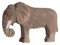 Wudimals - 40453 - Wildtiere, Elefant, Holz, handgeschnitzt, handbemalt, 13,8cm x 9,9cm