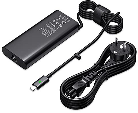 130W Chargeur Dell USB C pour Dell Precision 5550 3550 3561 3560 5750 2in1 Latitude 7410 7310 5320 5310 5420 5510 5511 5520 XPS 15 9500 9575 17 9700 9575 20V 6.5A Type C Adaptateur