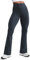 CRZ YOGA Damen Butterluxe Yogahose Schlaghose High Waist Blickdicht Flared Leggings Bootcut Bootleg Soft Sporthose - 81cm Echte Marine 38