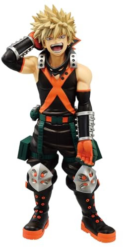Ichibansho Figure - My Hero Academia - Katsuki Bakugo (Langing from Two People), Bandai Spirits Collectible Statue