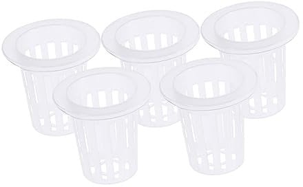Toddmomy 10St strapazierfähige Netztöpfe Eimer Netztopf Gartenkorb aus Mesh Korb für Hydroponik Anlage Kulturtöpfe ohne Erde Pflanzennetztöpfe Gittergewebe Pflanzkorb Netzbecher Gemüsetopf