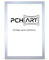 PCH[art] New Alaya Cadre photo | Couleur : aluminium | Dimensions : 50 x 100 cm | Cadre intemporel et simple pour affiches, photos et portraits