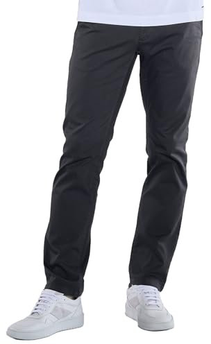emilio adani Herren Herren Chino Regular, Anthrazit, 37209, Anthrazit in Größe 34/34
