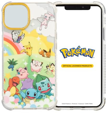 Skinnydip Pokémon - Case for iPhone 14 Pro Max Cover Stylish & Shockproof Cartoon Cover, Slim & Lightweight, Anti-Slip Cute Protective Case Gift for Girls Compatible with iPhone