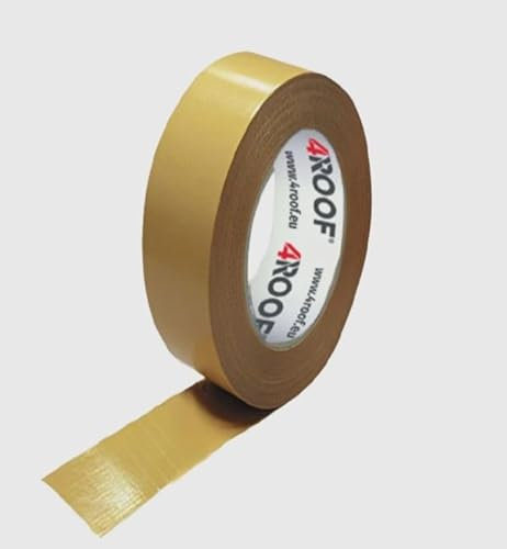 4ROOF IZOTAPE MIX PRO Doppelseitiges Klebeband 50mm x 25m – Zum Verbinden von Dampfsperrfolien und Membranen