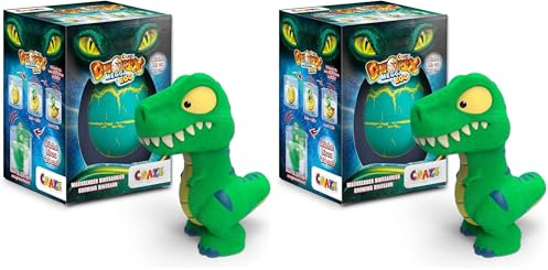 MEGGA EGG Dino Eier die im Wasser Schlüpfen, Cracking Egg Dinosaurier Ei zum ins Wasser Legen XXL (Packung mit 2)