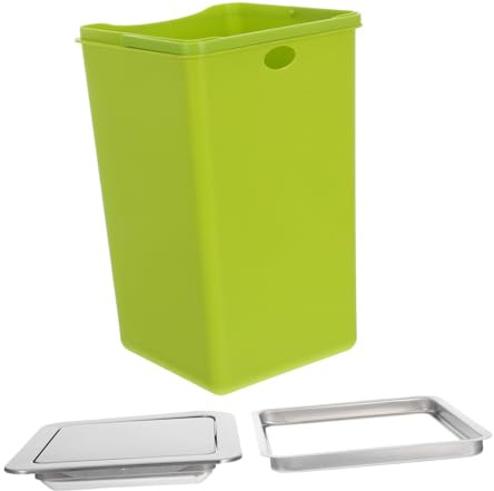 Cabilock Cubo De Basura Empotrado Para Encimera Cubo De Basura Empotrado Para Encimera Tapa De Papelera Empotrada