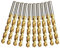 10x HSS-TIN Metallbohrer Spiralbohrer für Akkuschrauber/Bohrmaschine Ø 7,2mm
