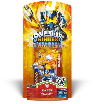 Ignitor Skylanders Giants Core Figure