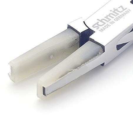 Pinza a becchi piatti 145 mm, con 11 mm plastica Forno Schmitz 4424 HS 12