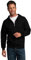 Fruit of The Loom Felpa con Cappuccio, Cerniera Intera Nera, 3XL
