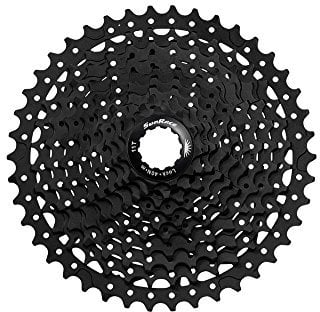 Sturmey-Archer Unisex – Erwachsene Sunrace Kassette, Schwarz, Einheitsgröße