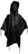 Mil-Tec Regenponcho Unisex • US Poncho aus reißfestem Ripstop Material • Mehrzweck Regenponcho Herren & Damen • Wasserdicht & extra lang • Outdoor Regenjacke, Regencape,Regenmantel • SCHWARZ