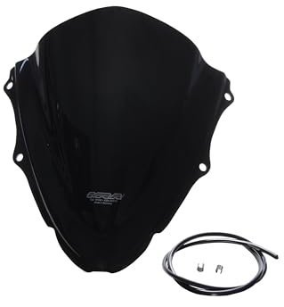 MRA Racingscheibe - Windschild für Motorräder - Klar/Schwarz Getönt