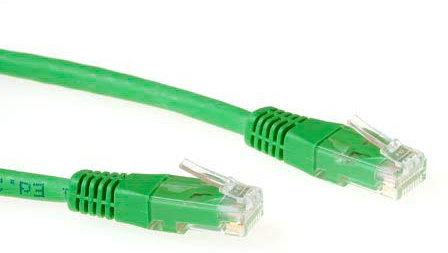 ACT CAT6 U/UTP LSZH Green 3.00M
