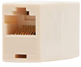 NanoCable 10.21.0401-OEM - Empalme para cable de red Ethernet RJ45, Beige, hembra-hembra, Cat.5e, UTP [España]