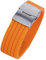 Bande/Bracelet/Chaine de Montre en Caoutchouc de Silicone Etanche a Boucle Deployante 22mm - Orange