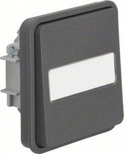 Berker Wechselschalter 30763555 beleuchtet lichtgrau W.1 Installationsschalter 4011334391135