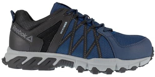 Reebok Work Trailgrip Work CT Oxford Men's Oxford, 8 2E US, Navy-Black