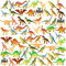 Box Of Mini Dinosaur Toys Best For Dinosaur Party Favors Cake Toppers Easter Eggs Filler