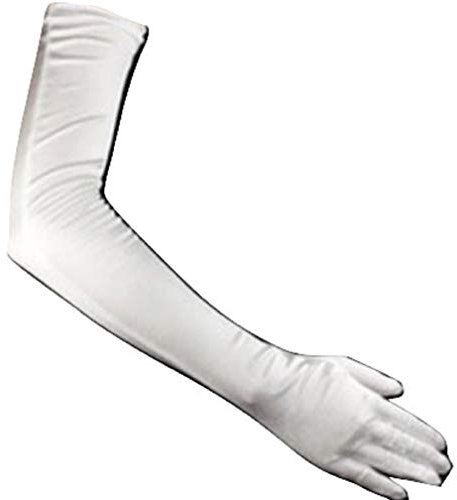 L&L® LADIES LONG 23 OPERA EVENING SATIN FINGER GLOVES PARTY DRESS PROM (Ivory)