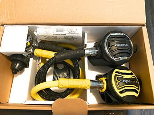 Apeks XTX200 + XTX40 Octopus Komplettset mit Schläuchen