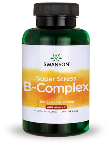 Swanson Vitamin B Complex with Vitamin C, 240 Capsules