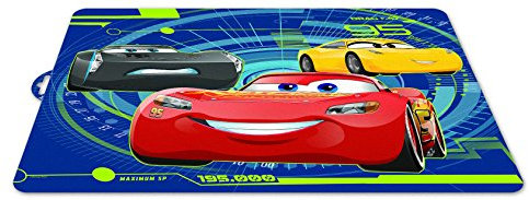 2347; Mantel Individual lenticular Cars; Producto de plástico; No BPA; Dimensiones 47x33 cm