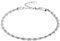 FaithHeart Bracelet de Cheville Femme, Chaîne 3mm Acier Inoxydable pour Habiller la Cheville Ajustable Réglable 9+2(22.8+5cm) Chaîne en Corde Twist pour Été Plage Fête Accessoires