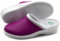 Ciabatte Sanitarie Anatomiche Uomo e Donna, Scarpe Pantofole Ortopediche Confortevoli con Tomaia in Vera Pelle Traforata, Made in Italy, Fucsia (Donna) 38