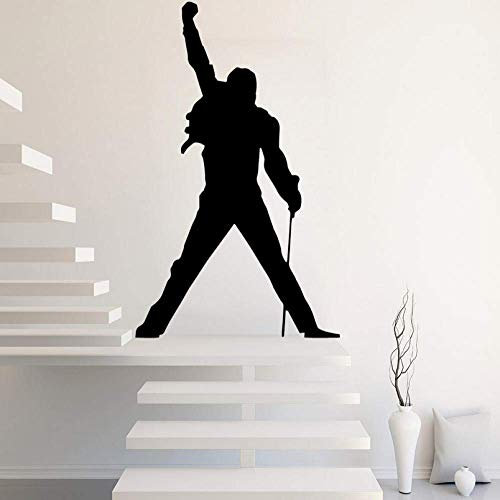 Große Queen Band Rock Wallpaper Hausdekoration Wandaufkleber Für Schlafzimmer Dekor Kinderzimmer Wandtattoos 43X70Cm