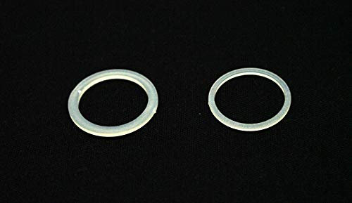 Nylon Washers for Door Handle Repairs 19mm AND 20.7mm. (4 (2 of Each Size))