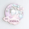 Elbeffekt Baby Namensgeschenke aus Holz - personalisierbares Geschenk - Geburtsgeschenk Mädchen personalisierte Geschenke Baby Taufgeschenk - schenke Dein liebevolles Häschen aus Echtholz