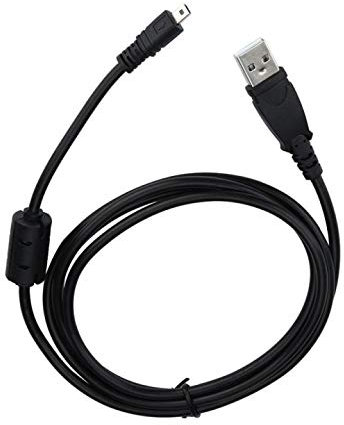 Adhiper Replacement Cable Replacement USB Cable Data Synchronization 8-pin Cable Compatible with Nikon D3200/D3300 D7200/P7000/P7100/P7800/P6000 Digital Camera (1.5M)