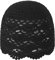 ZLYC Damen Mädchen Mütze Handgemachte Sommermütze Strickmütze, Uni Schwarz, One Size