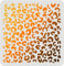 FINGERINSPIRE Leopardenfell Schablonen Dekoration Schablone 30x30cm Kunststoff Zeichnung Malerei Schablonen Quadrat Wiederverwendbare Schablonen für Malerei auf Holzboden und Fliesen