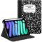 FINTIE Folio Case for iPad Mini 6 2021, Multi-Angle Smart Stand Cover w/Pencil Holder & Pocket, Auto Sleep/Wake for iPad Mini 6th Generation 8.3 Inch, Composition Book