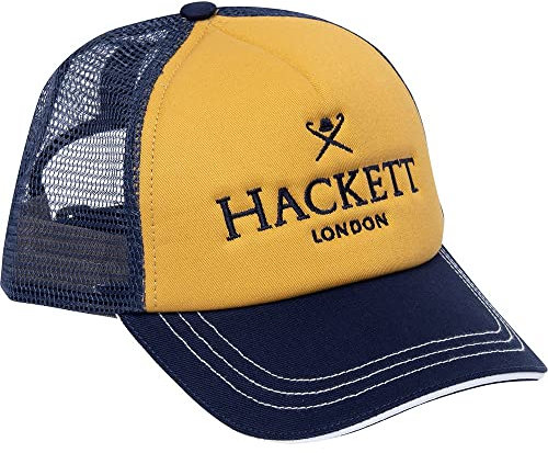 HACKETT LONDON Jungen Kids Wntr Truck Cap, Blue (Navy/Gold), One Size
