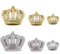 Metall Autoaufkleber 4 Stück 3D Bling Auto Emblem,Autoaufkleber,Auto Dekoration Aufkleber Crown Emblems Princess Crown Auto Emblem für Auto SUV RV Stoßstange Laptops