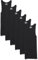 Amazon Essentials Camisetas Interiores Ligeras sin Mangas Hombre, Pack de 6, Negro, XL