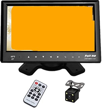 ANTCRZ Reversing Camera 7-Zoll-Automonitor Kfz Rückfahrmonitor Für Heimsicherheits Überwachungskamera Autoelektronik Auto Rückansicht Kamera