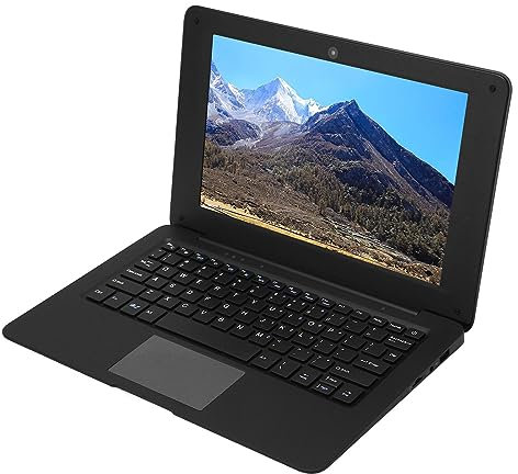Zunate Ordinateur Portable 10,1 Pouces pour 10, N3350 Dual Core CPU Laptop, 64G ROM, Ordinateur Portable avec Souris, Wi-FI intégré, Bluetooth, HDMI (Prise UE 3G+64G)