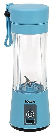 Blender portable - JOCCA - SWEET - 380 ml - 2000 mAh - Avec câble USB - Bleu