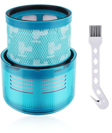 Erinice Gen5 Filtre de Rechange pour Aspirateur Dyson Gen5detect/ Gen5detect Absolute/ Gen5outsize/ Gen5outsize Absolute G5 Pièces détachées, Comparer à la pièce #972352-01