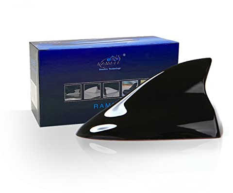 Ramble-haifischantenne Auto für Nissan Qashqai J12 J11 J10 antenne (Schwarz)